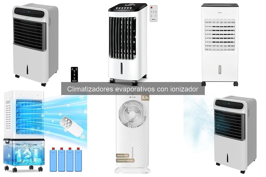 Mejores climatizadores evaporativos con ionizador para espacios pequeños