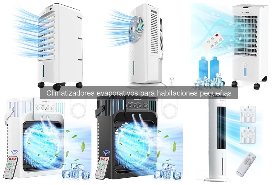 Mejores climatizadores evaporativos para habitaciones pequeñas
