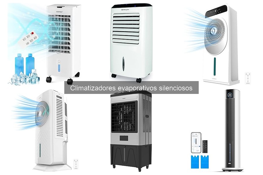 Mejores climatizadores evaporativos silenciosos para el verano