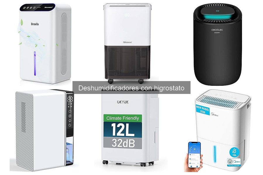 Mejores deshumidificadores con higrostato para 2023