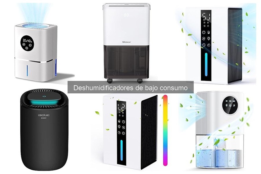 Mejores deshumidificadores de bajo consumo en 2023