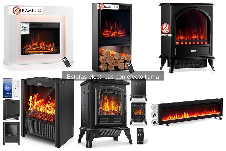 Mejores estufas eléctricas con efecto llama para tu hogar