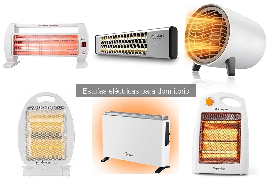Mejores estufas eléctricas para dormitorio en 2023
