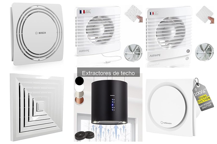 Mejores extractores de techo para cocinas pequeñas