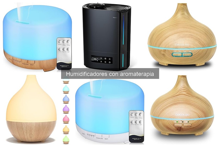 Mejores humidificadores con aromaterapia para habitaciones pequeñas