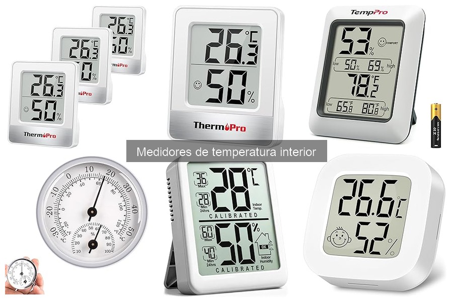 Mejores lugares para comprar medidores de temperatura interior