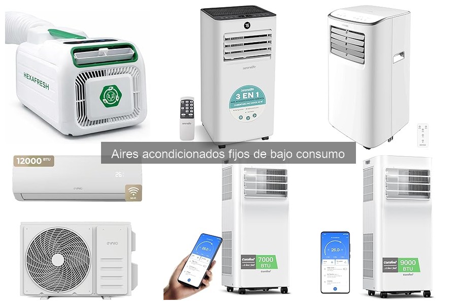 Mejores marcas de aires acondicionados fijos de bajo consumo