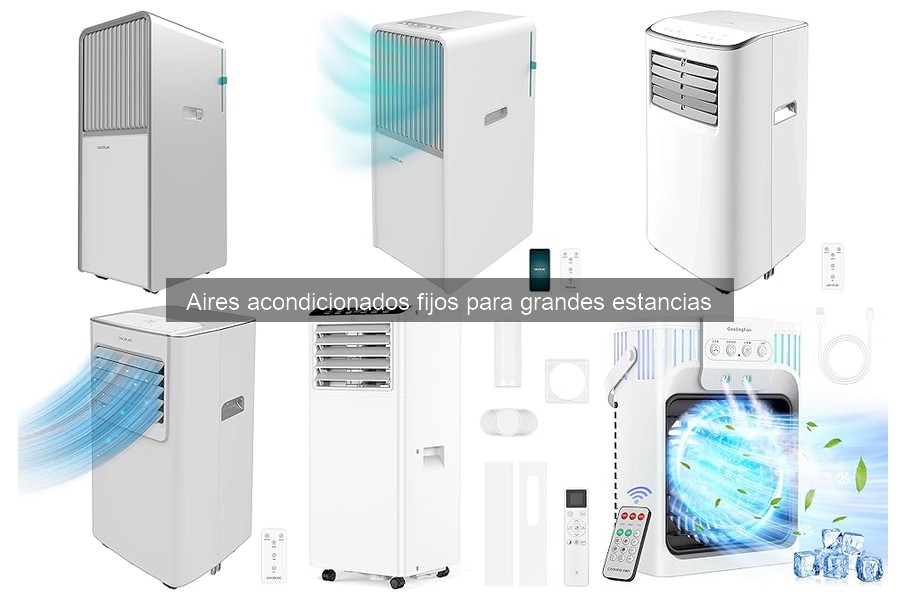 Mejores marcas de aires acondicionados fijos para grandes estancias