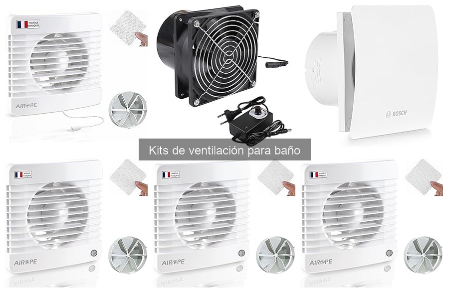 Mejores marcas de kits de ventilación para baño en 2023