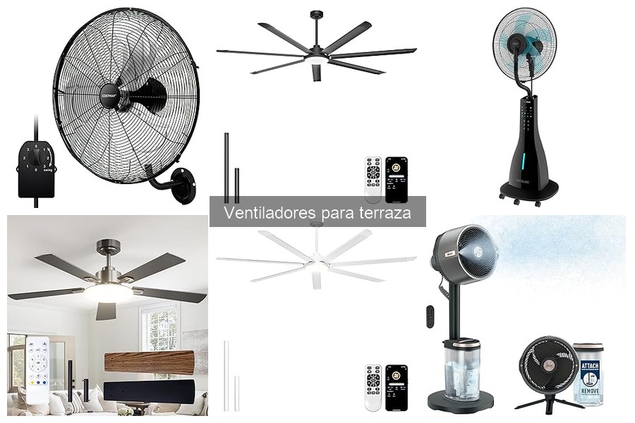 Mejores marcas de ventiladores para terraza que debes conocer