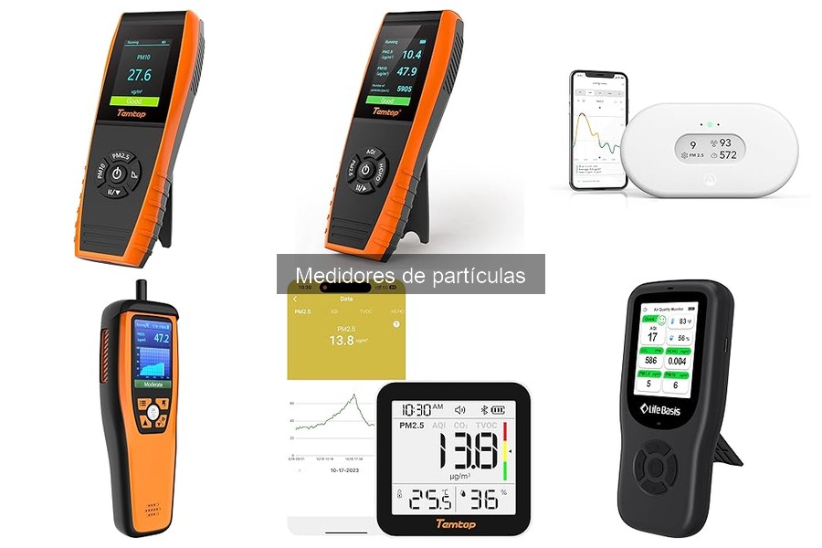 Mejores medidores de partículas: comparativa 2023