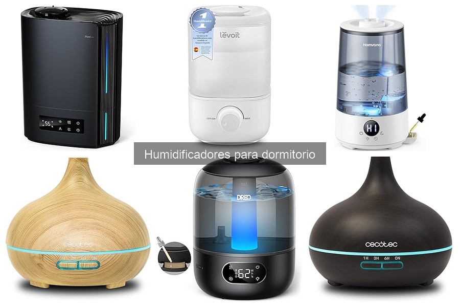 Mejores Ofertas de Humidificadores para Dormitorio 2023
