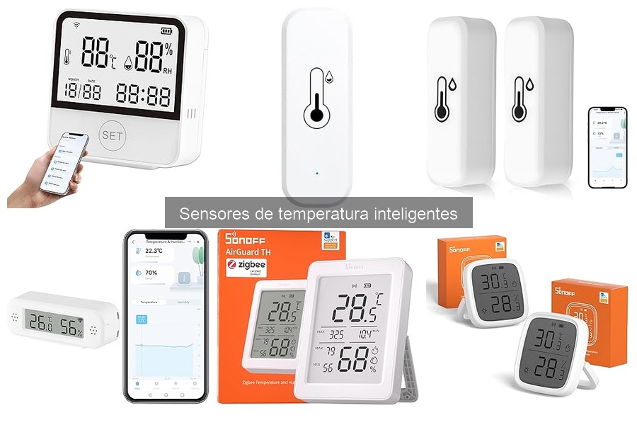Mejores Ofertas de Sensores de Temperatura Inteligentes