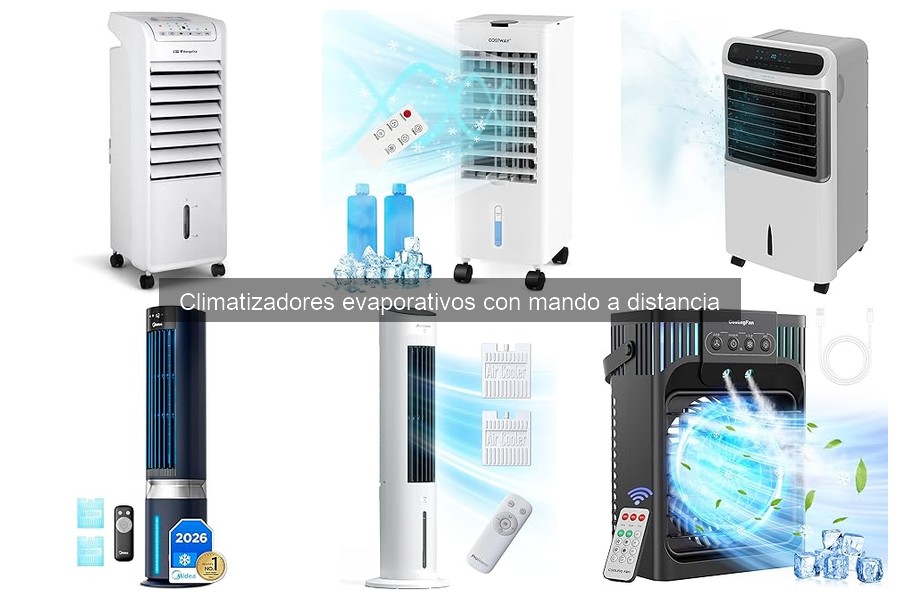 Mejores ofertas en climatizadores evaporativos con mando a distancia