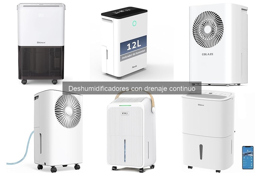 Mejores ofertas en deshumidificadores con drenaje continuo