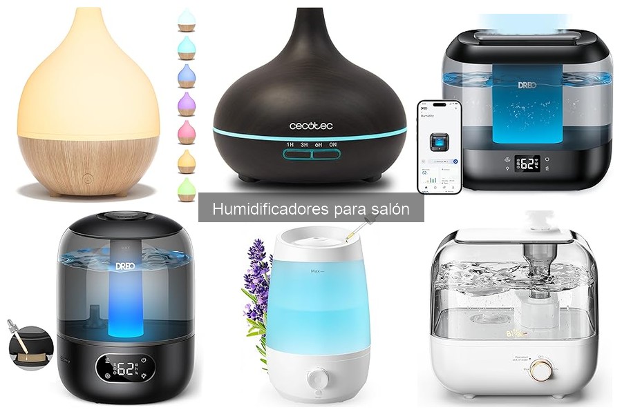 Mejores ofertas en humidificadores para salón en 2023