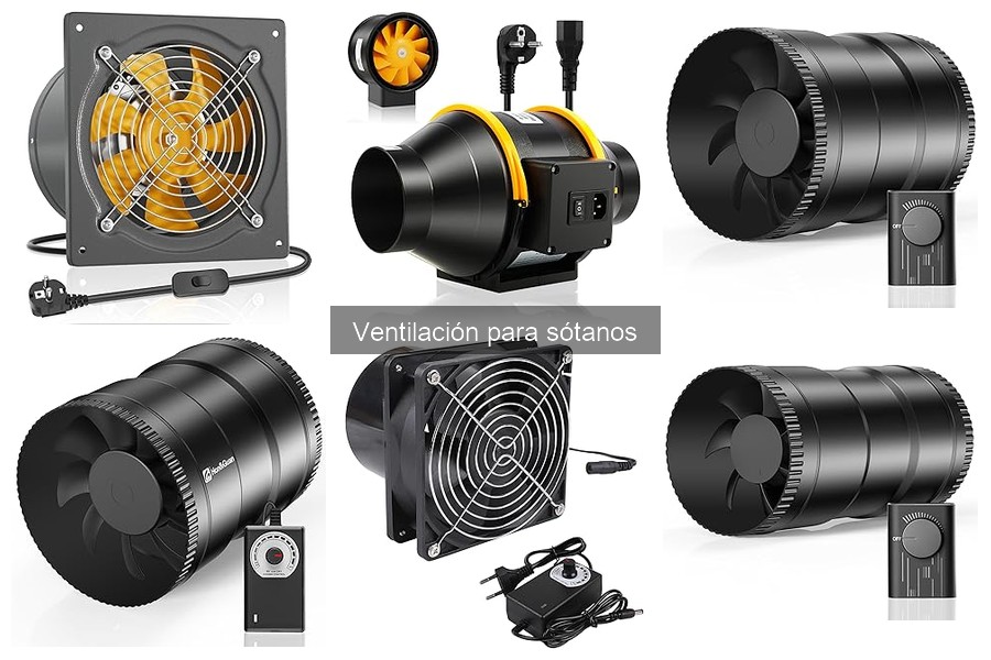 Mejores ofertas en ventilación para sótanos 2023