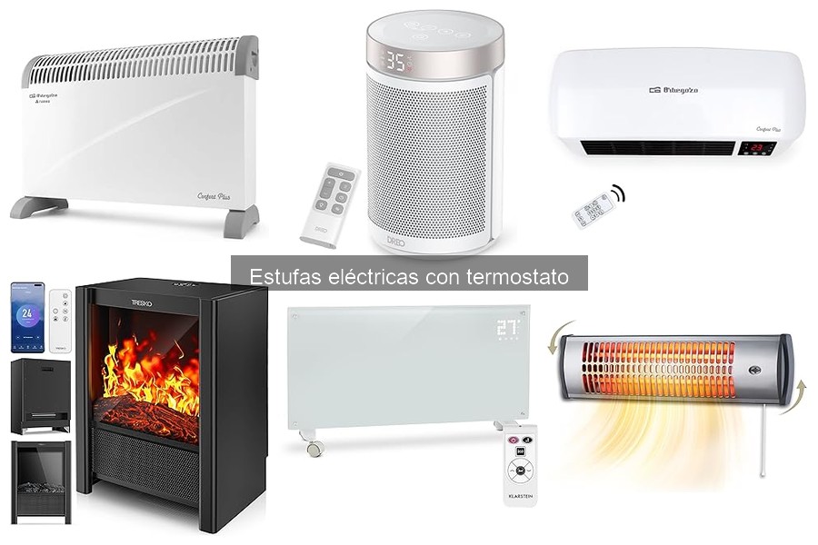 Mejores Ofertas y Precios de Estufas Eléctricas con Termostato