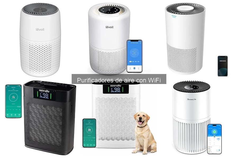 Mejores purificadores de aire con WiFi para hogares pequeños