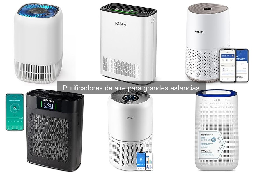 Mejores purificadores de aire para grandes estancias 2023