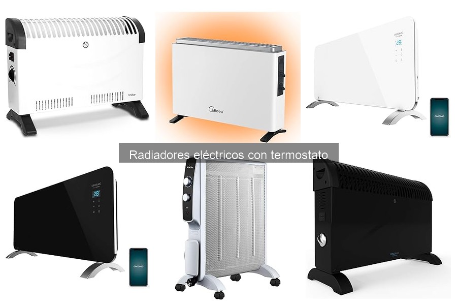 Mejores radiadores eléctricos con termostato para dormitorios
