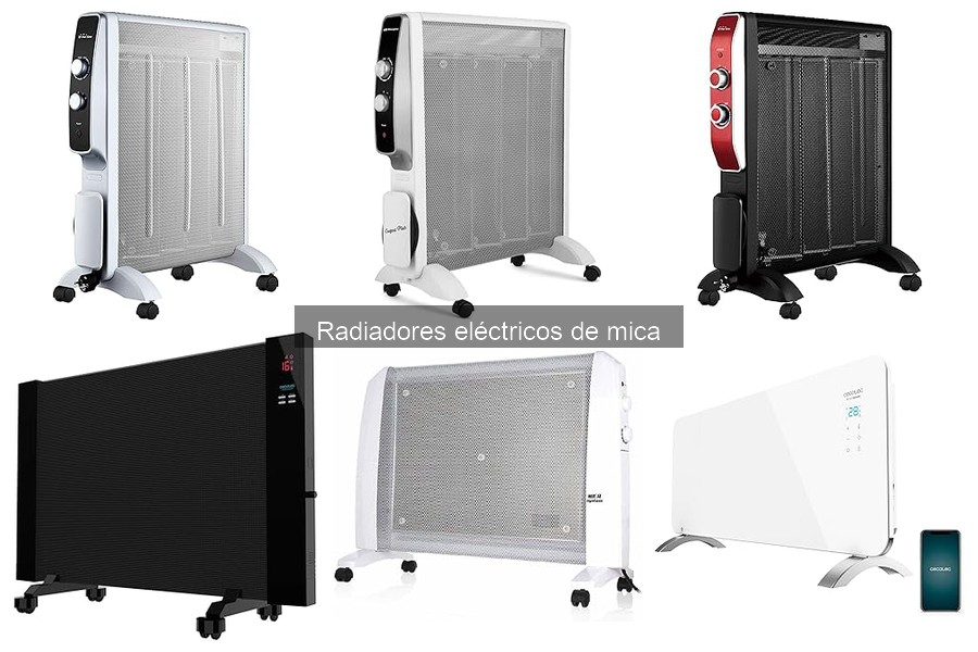 Mejores radiadores eléctricos de mica para habitaciones pequeñas