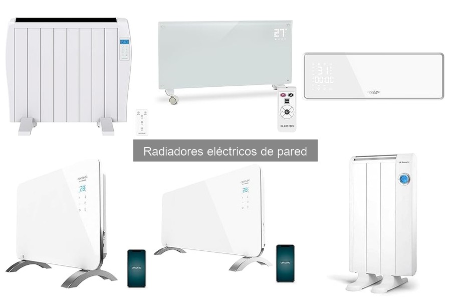 Mejores radiadores eléctricos de pared para familias con niños