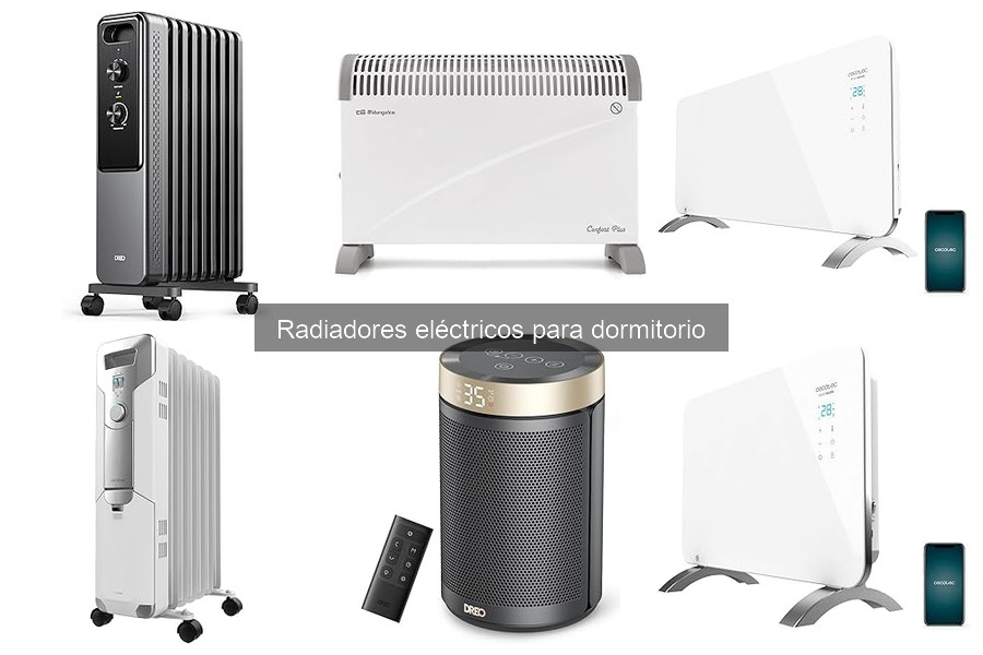Mejores radiadores eléctricos para dormitorios grandes