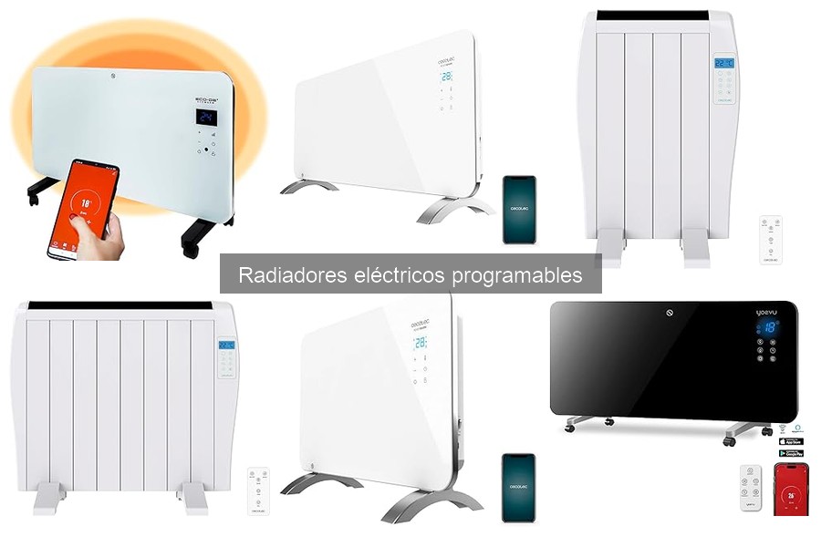 Mejores radiadores eléctricos programables para casas pequeñas