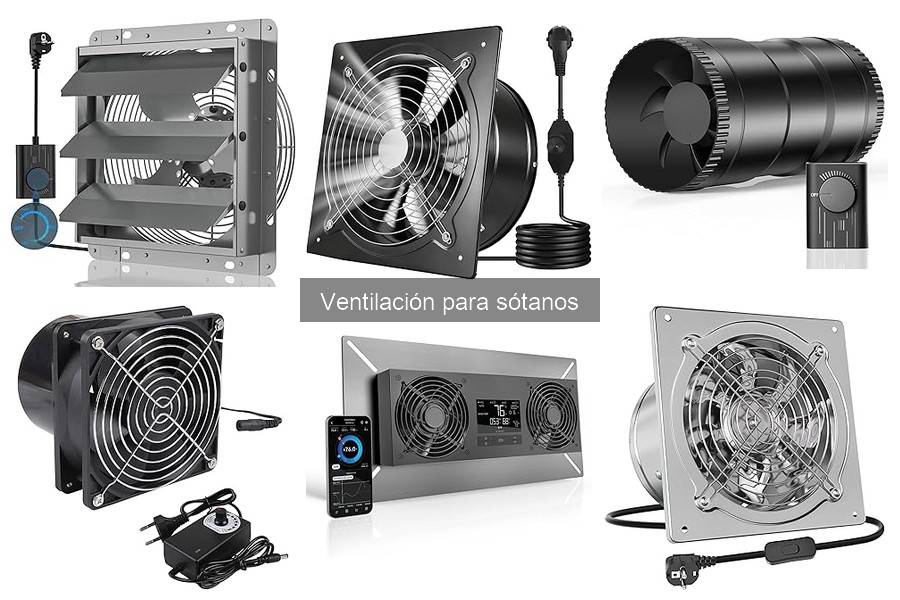 Mejores sistemas de ventilación para sótanos en 2023