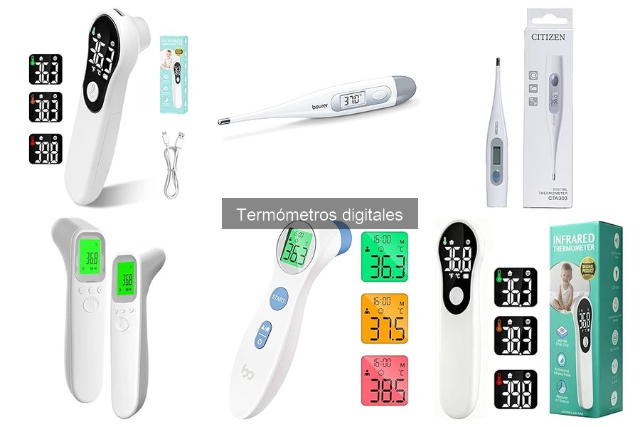 Mejores termómetros digitales para niños: comparativa y recomendaciones
