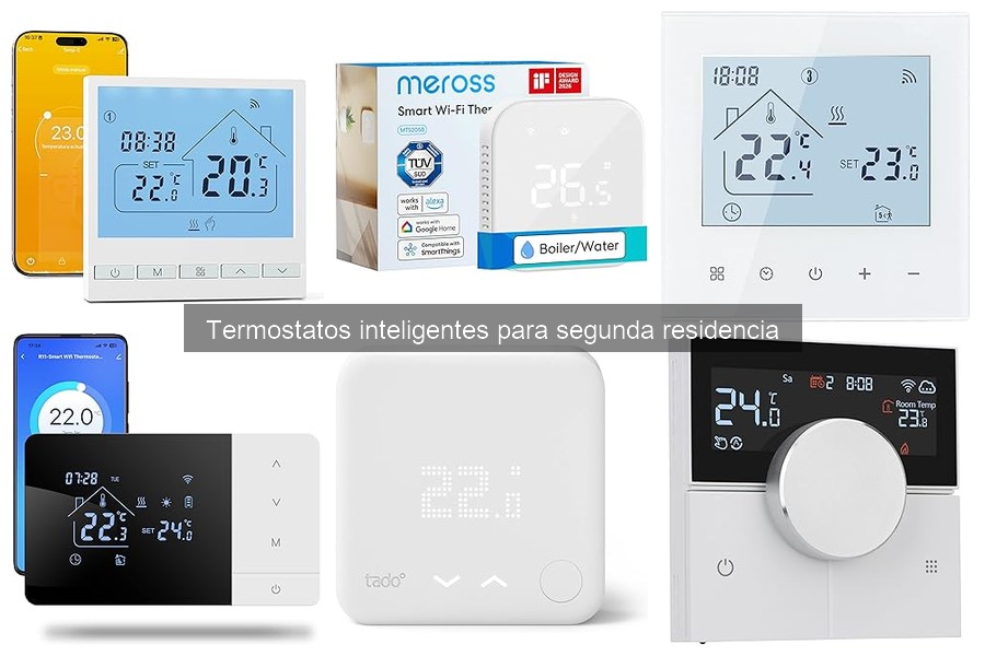 Mejores termostatos inteligentes para segundas residencias