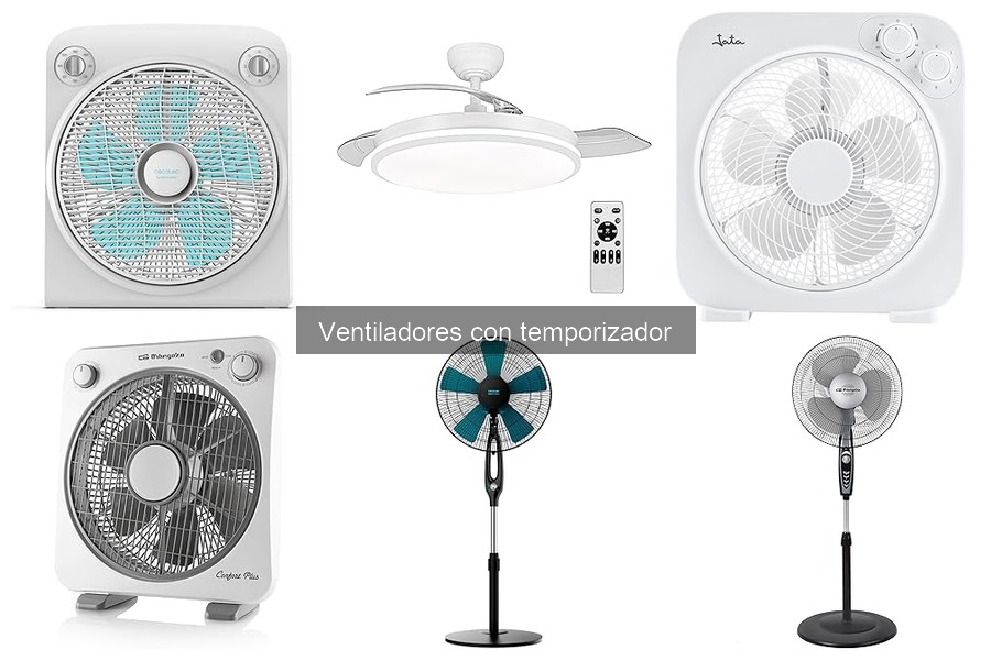 Mejores ventiladores con temporizador: comparativa 2023