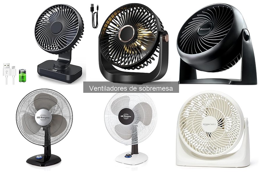 Mejores ventiladores de sobremesa silenciosos en 2023