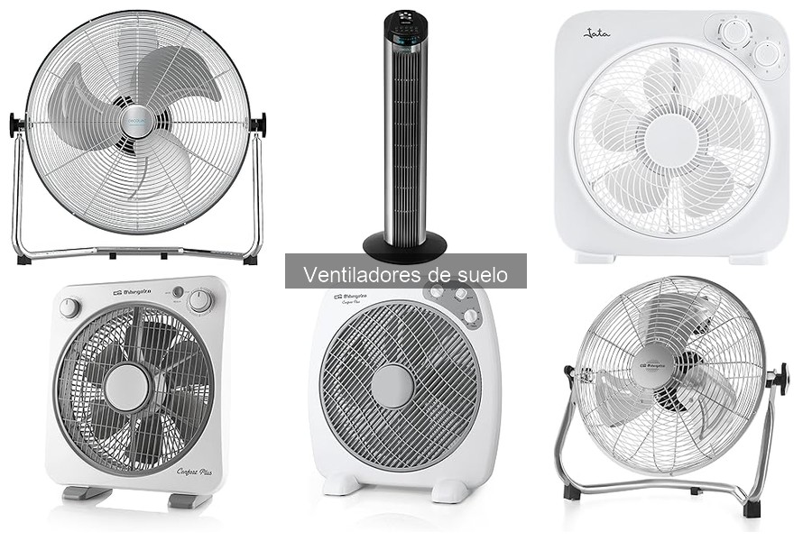 Mejores ventiladores de suelo para espacios pequeños