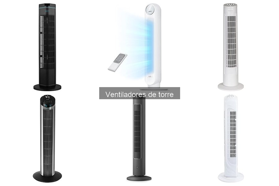 Mejores ventiladores de torre para espacios pequeños en 2023