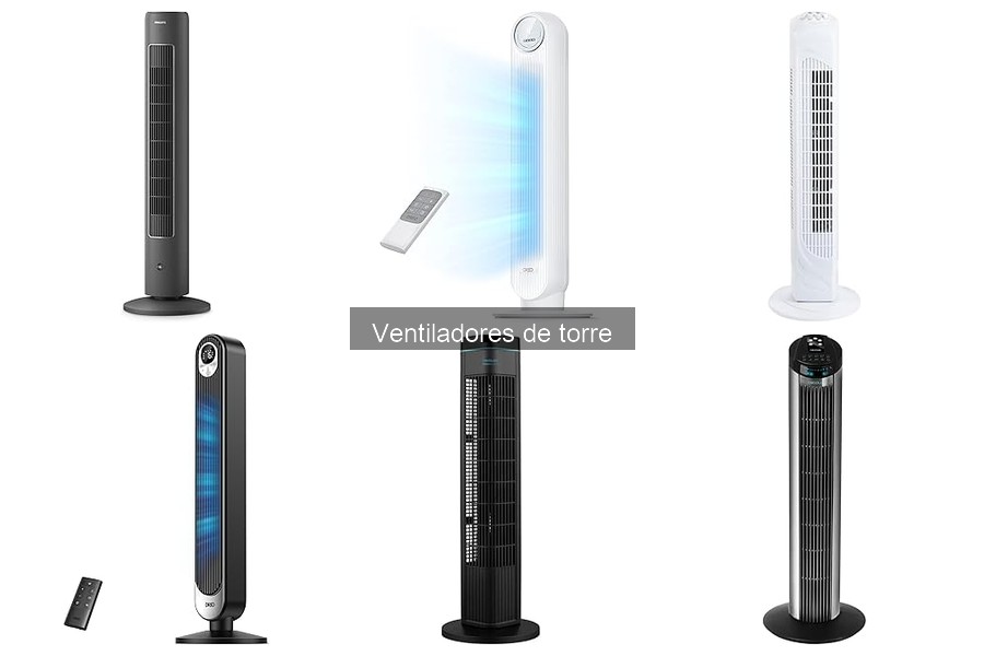 Mejores ventiladores de torre para oficinas: guía comparativa