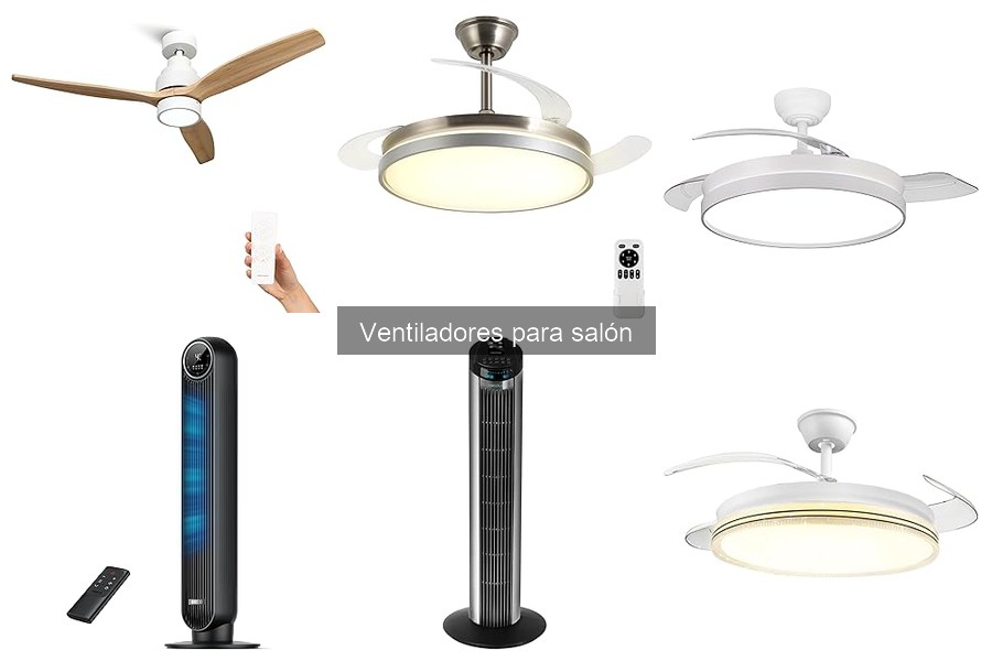 Mejores ventiladores silenciosos para salón en 2023