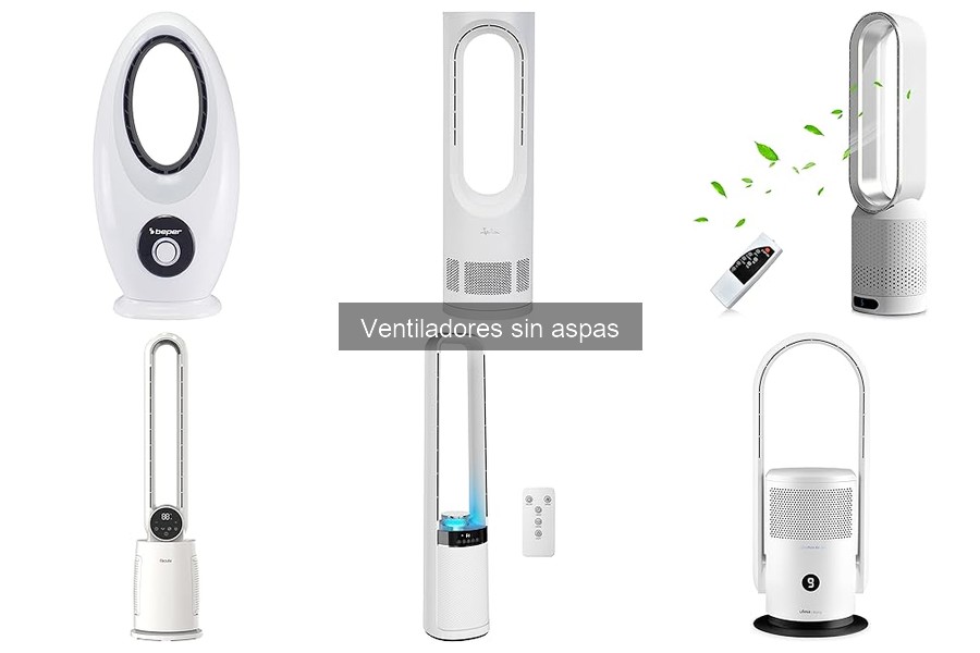 Mejores ventiladores sin aspas para espacios pequeños