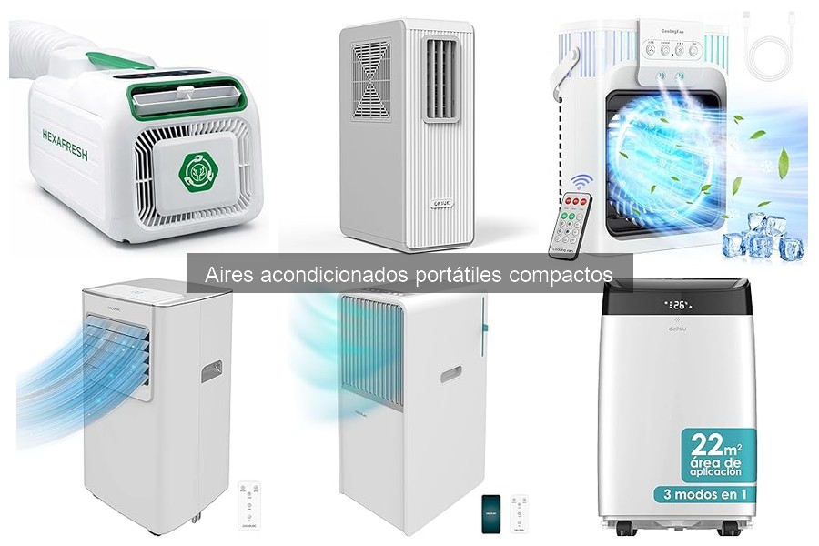 Ofertas imperdibles en aires acondicionados portátiles compactos