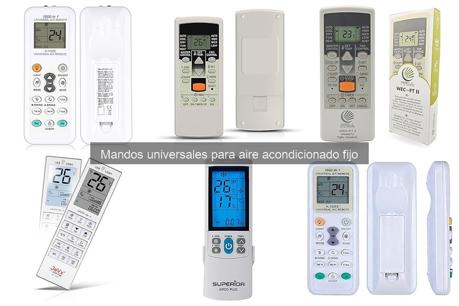 Ofertas y precios de mandos universales para aire acondicionado