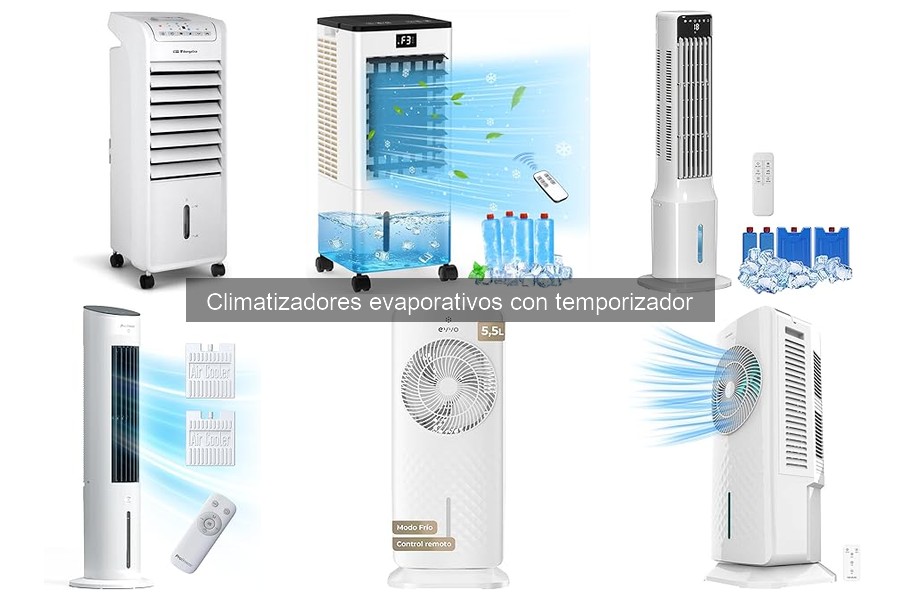 Opiniones de climatizadores evaporativos con temporizador