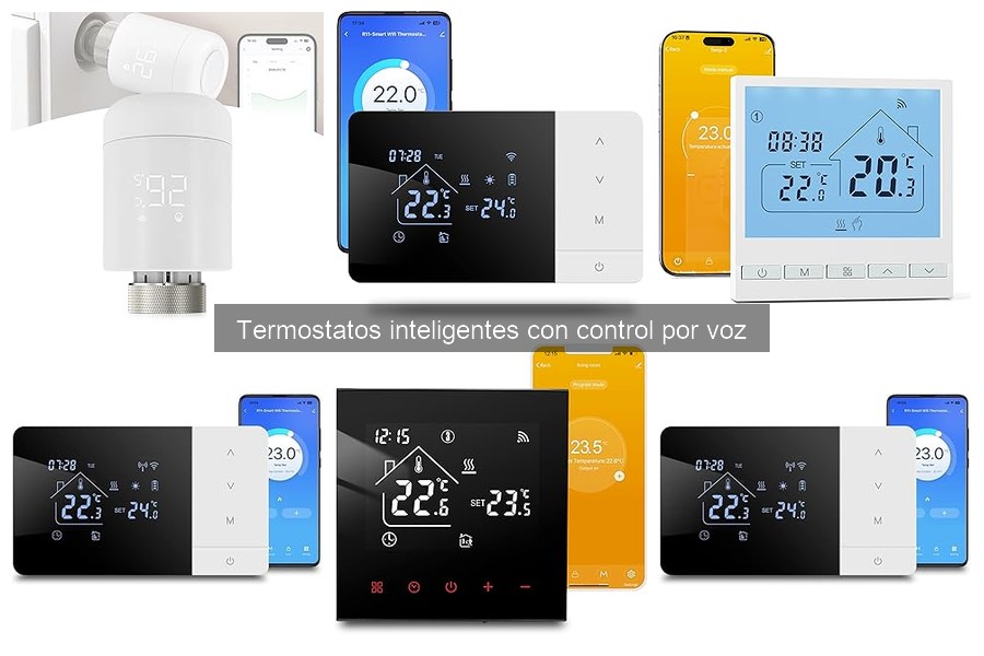 Opiniones de usuarios sobre termostatos inteligentes por voz