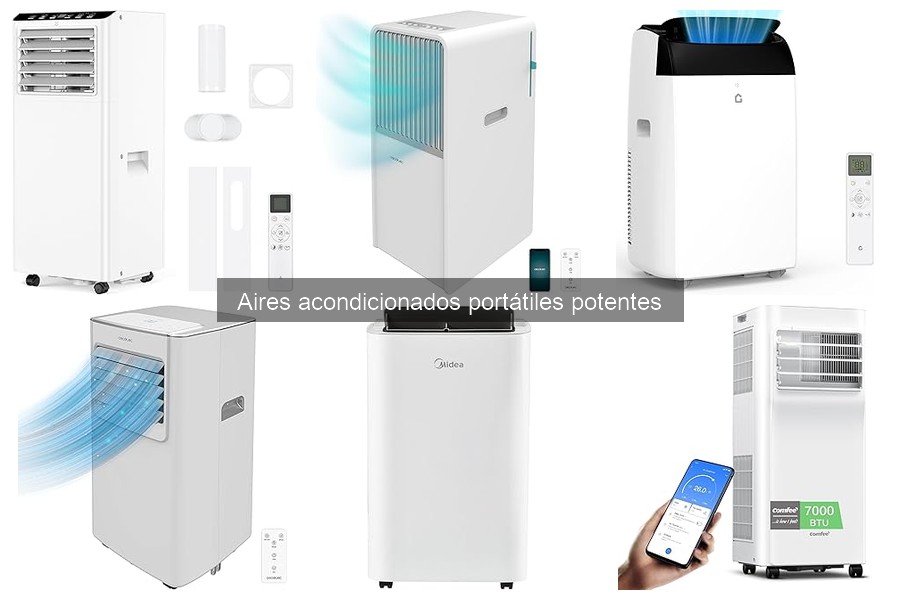 Opiniones sobre aires acondicionados portátiles potentes