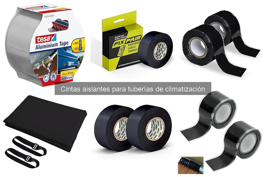 Opiniones sobre cintas aislantes para tuberías de climatización