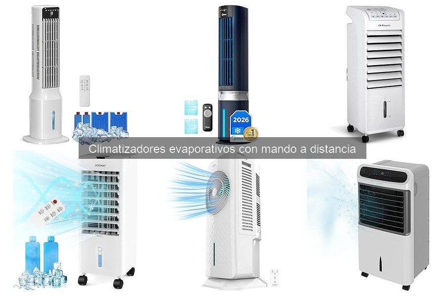 Opiniones sobre climatizadores evaporativos con mando a distancia