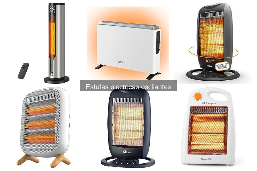 Opiniones sobre estufas eléctricas oscilantes: usuarios opinan