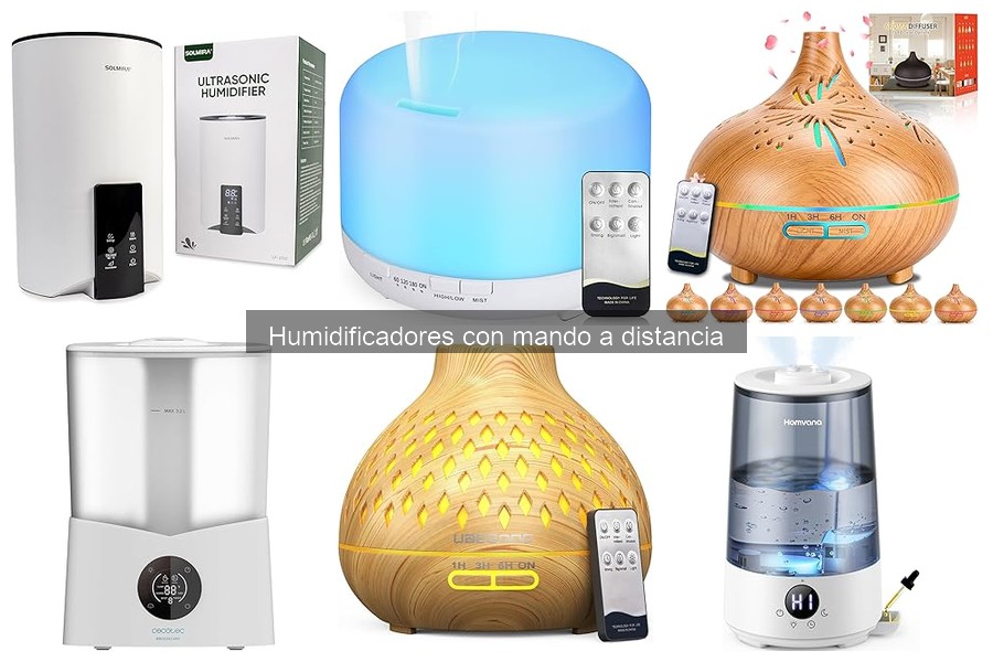 Opiniones sobre humidificadores con mando a distancia