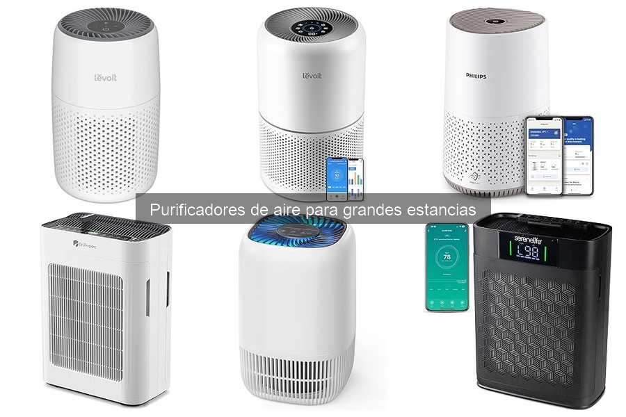 Opiniones sobre purificadores de aire para grandes estancias