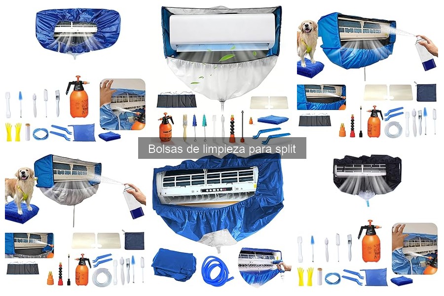Precio promedio de bolsas de limpieza para split